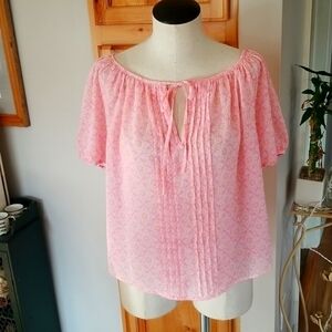 Abercrombie and Fitch Floral Top Size Large